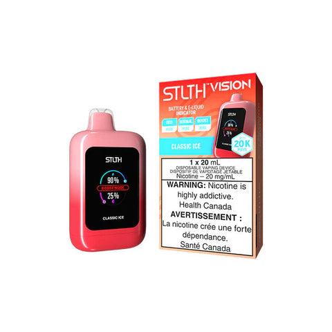 Stlth Vision Disposable Vape - 20K Puffs - Classic Ice