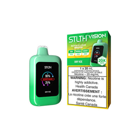 Stlth Vision Disposable Vape - 20K Puffs - Dry Ice