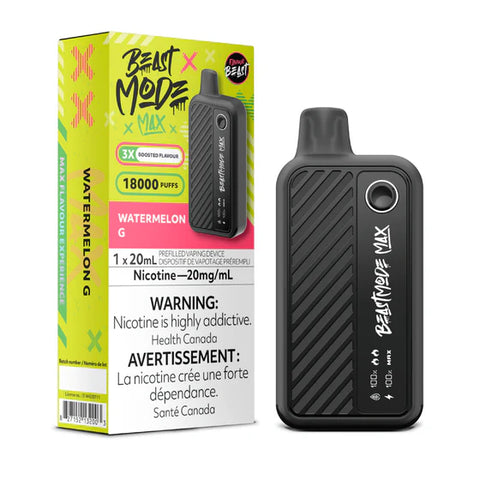 Flavour Beast Beast Mode Max 18K Disposable - 20ML - Watermelon G