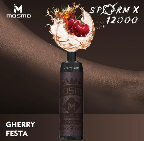 Mosmo Storm X Disposable Vape - Cherry Festa