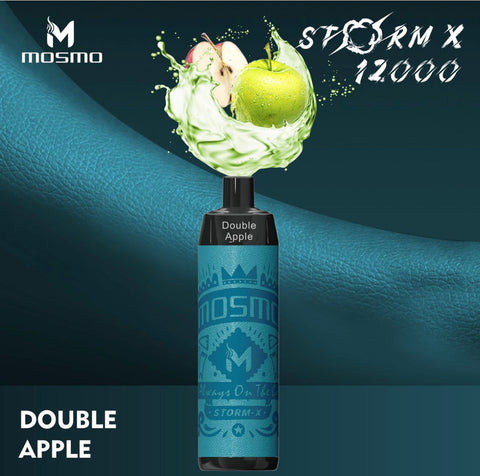 Mosmo Storm X Disposable Vape - Double Apple