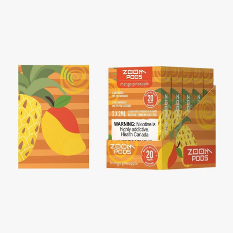 Zoom Pods STLTH Compatible -  Mango Pineapple