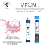 VFUN disposable vape cotton cloud